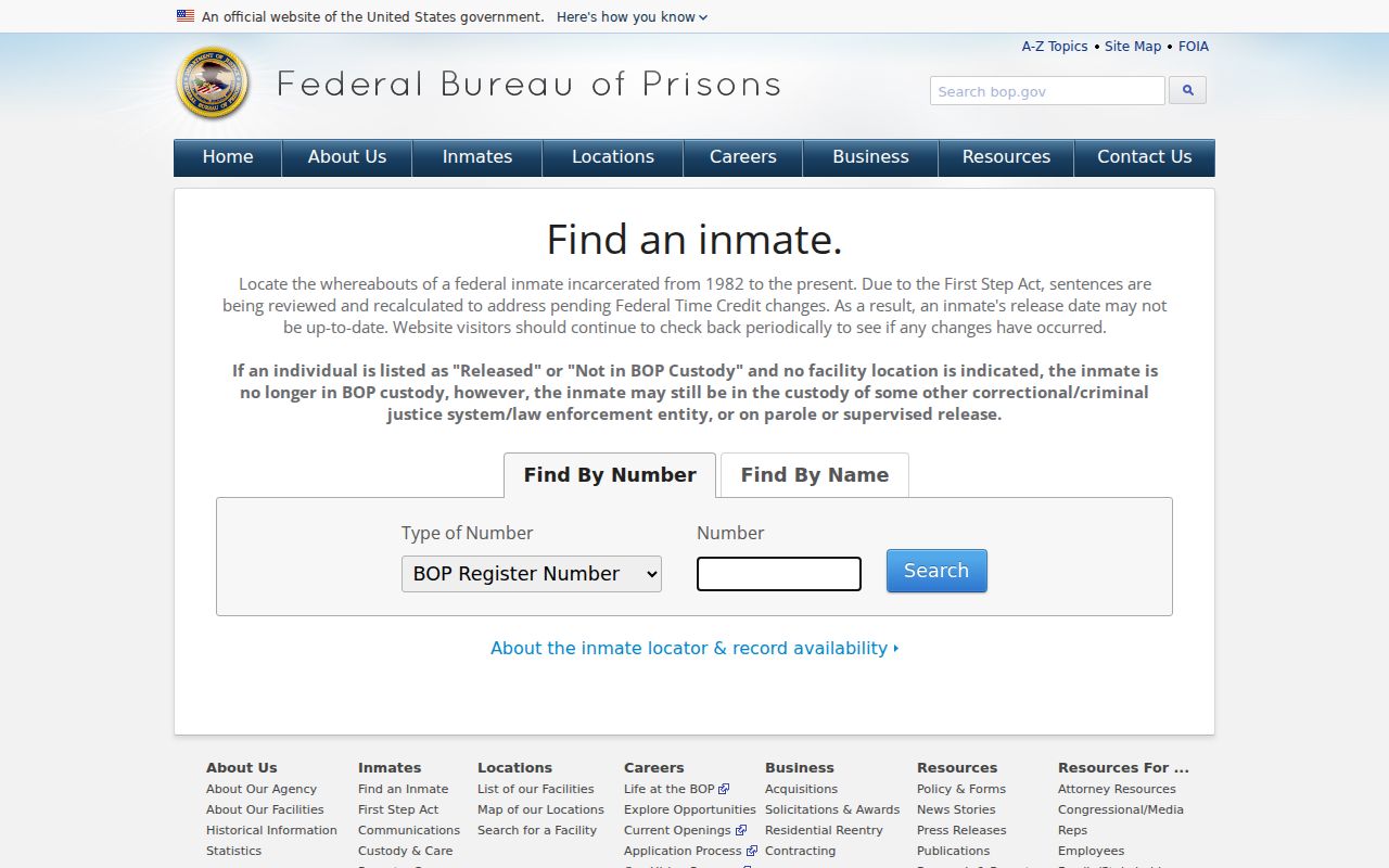Greensville County arrest search federal inmate locator