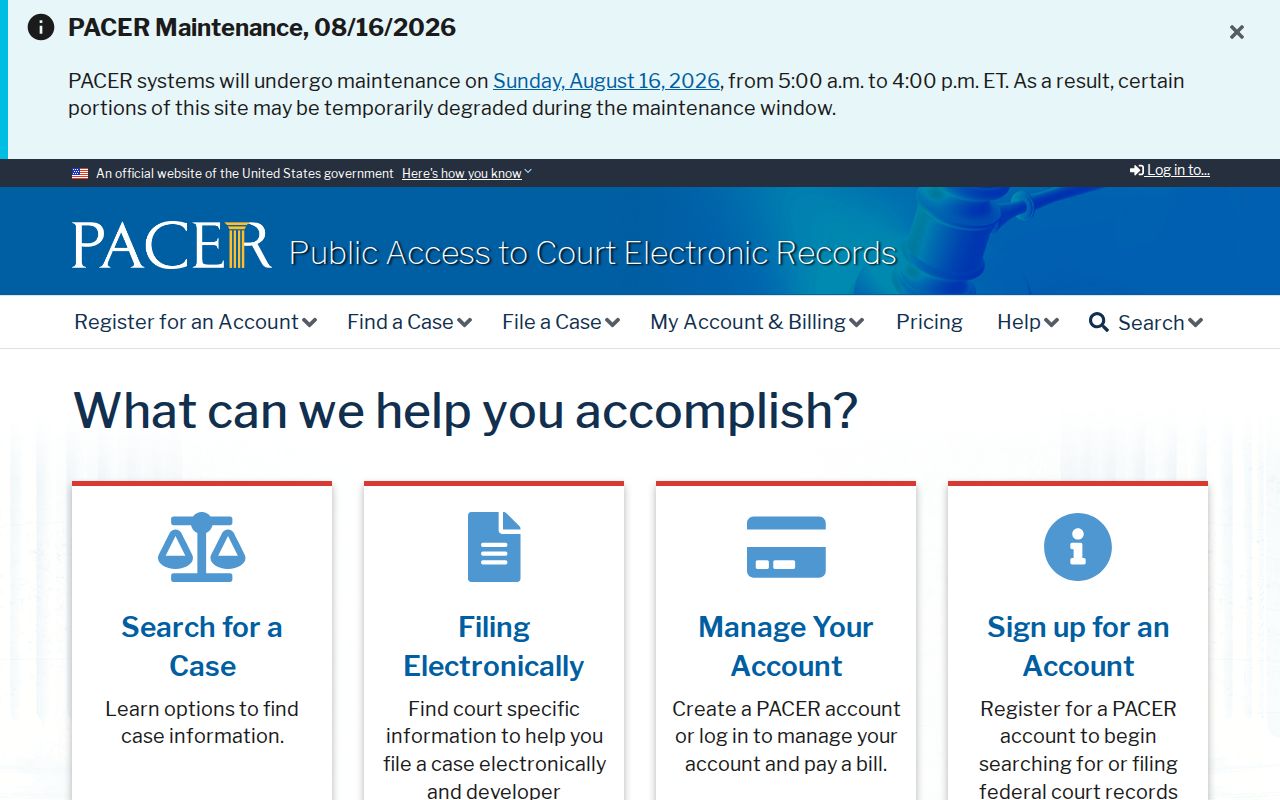 Greensville County federal criminal case PACER portal