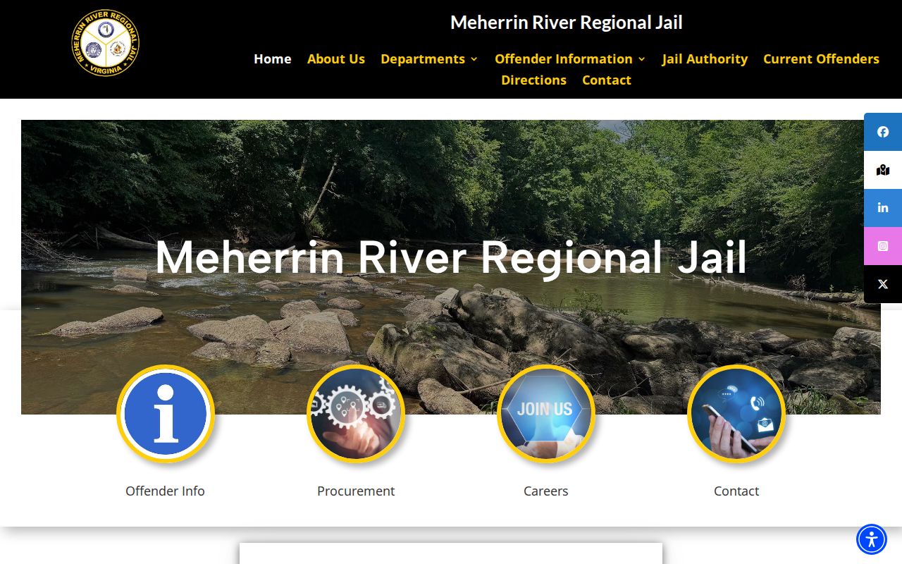 Greensville County booking and jail criminal record source at MRRJ